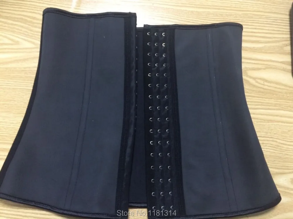 699 black latex corset 2