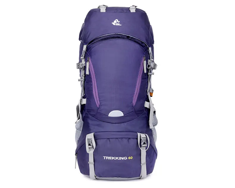 60л уличный спортивный рюкзак, походные сумки, альпинистский рюкзак для мужчин и женщин, походная дорожная сумка Mochila с дождевиком XA29WA
