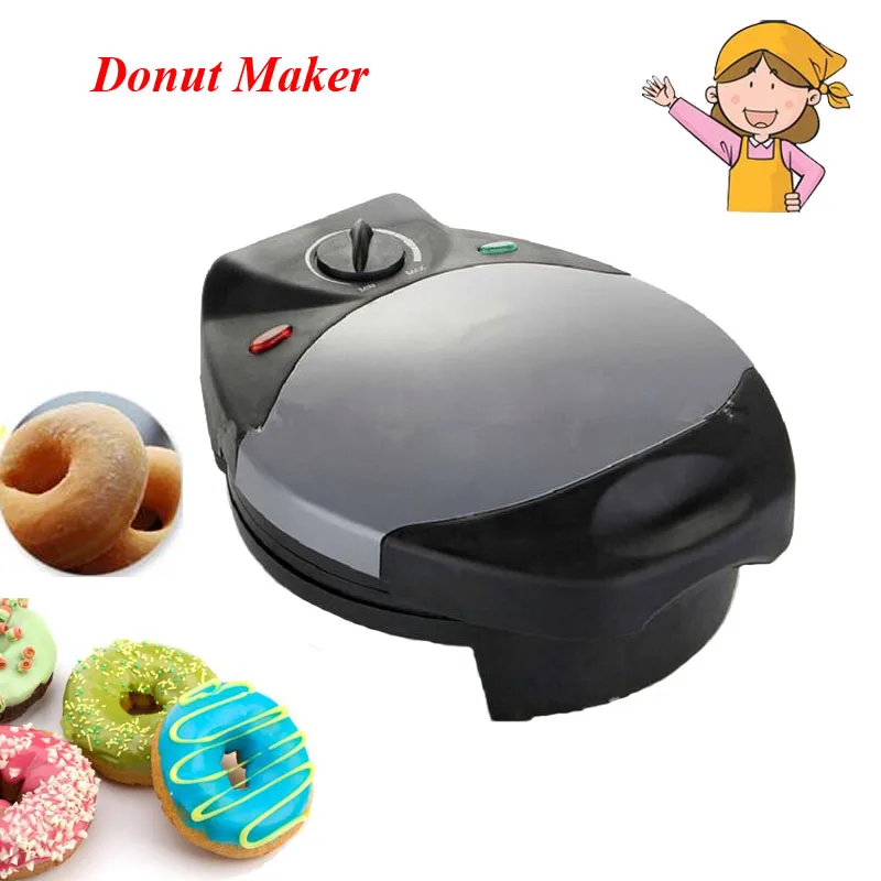 

1pc 220V Electric Waffle Maker Household Muffin,Doughnut Machine for Kitchen and Restaurant Small Cake and Donut Maker FY-5