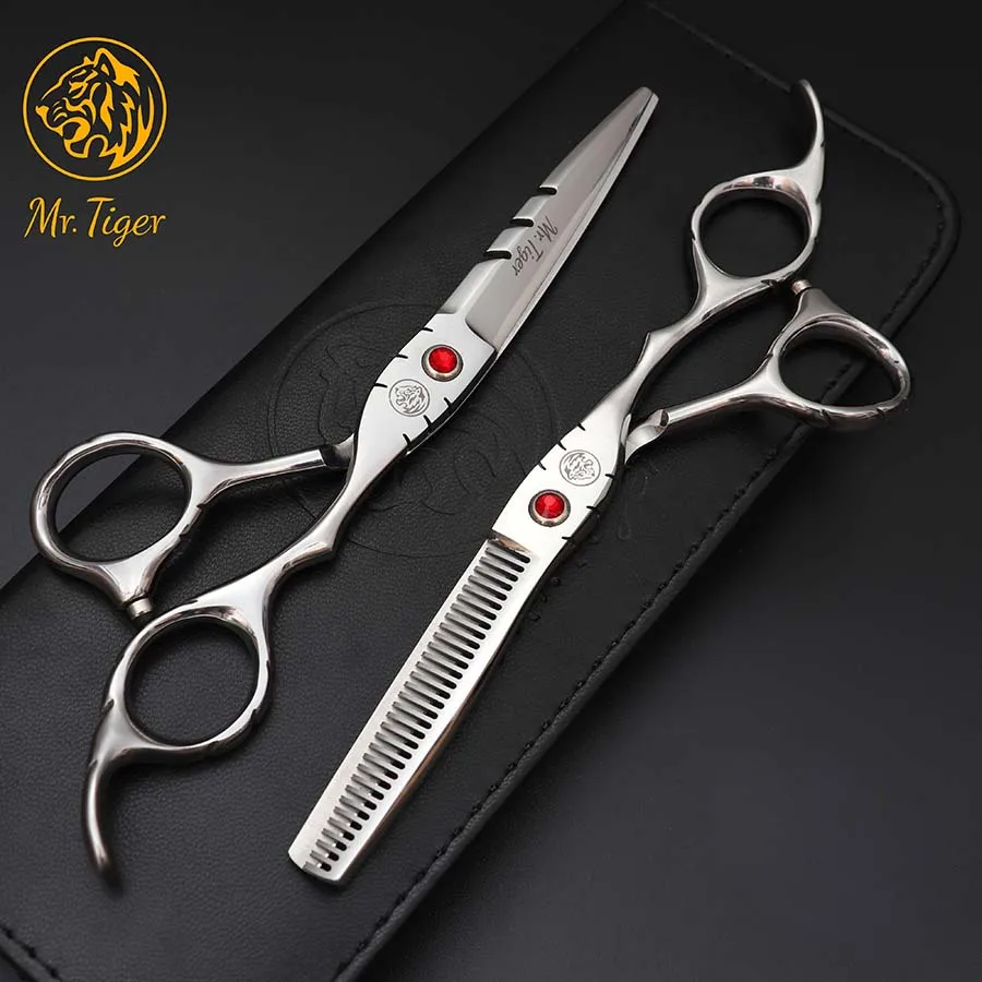 ГОРЯЧАЯ 5,5/6,0 дюймов Professional Hair Парикмахерские ножницы резка Истончение Scissor укладки волос Инструмент Парикмахерская