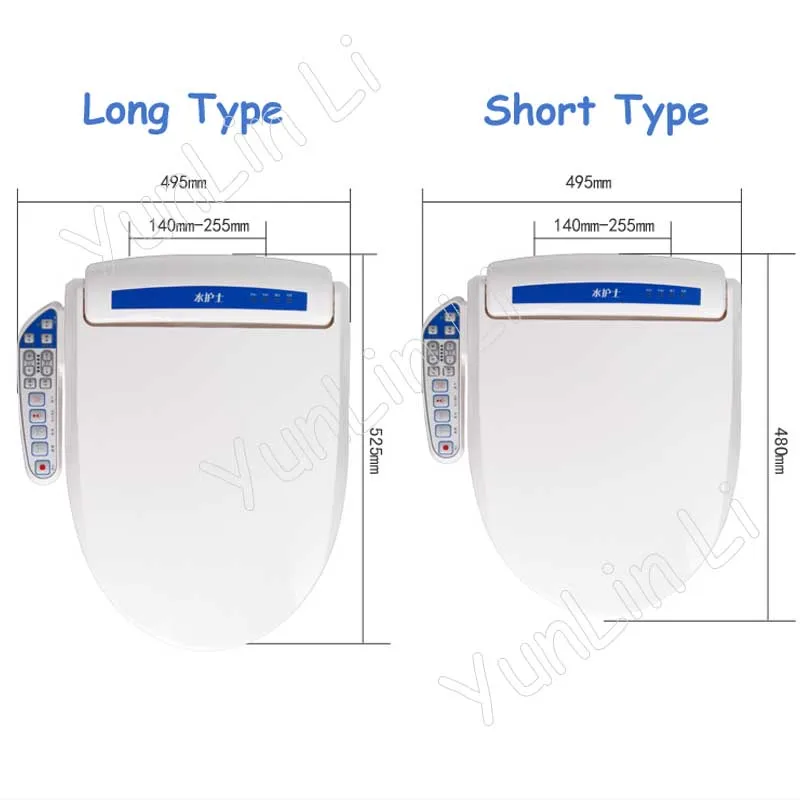 Интеллектуальные сиденье для унитаза автоматическое электронное биде туалет сиденье для японского унитаза-биде Электрический биде умное биде для туалета сиденье