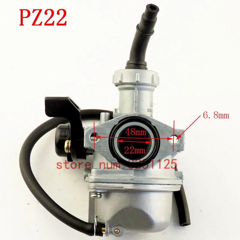 19 мм 20 мм 22 мм карбюратор мотоцикла CARB PZ19 PZ20 PZ22 подходит для 50cc 70cc 90cc 110cc 125cc ATV Quad Go kart SUNL TAOTAO