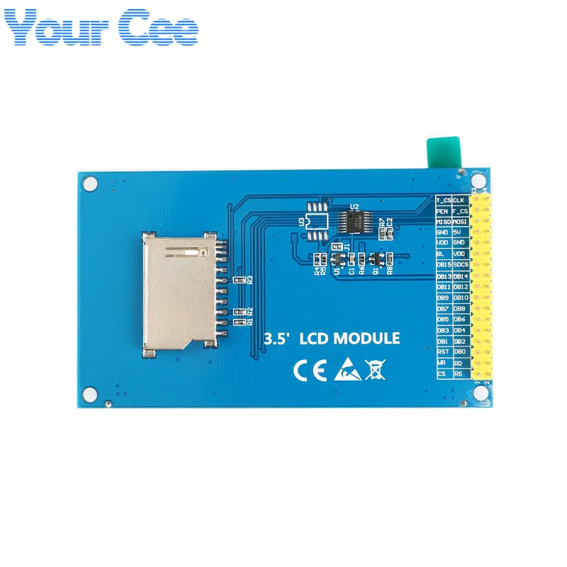 3,5 дюймовый TFT сенсорный ЖК-дисплей модуль разрешения 320*480 Drive ILI9486 3," DIY KIT