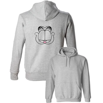 

Mouse DC Superhero Bruce Wayne Batman Funny Cartoon angry Garfield Cat Men Graphic Hoodie Sweatshirt Strings Hooded Pullover