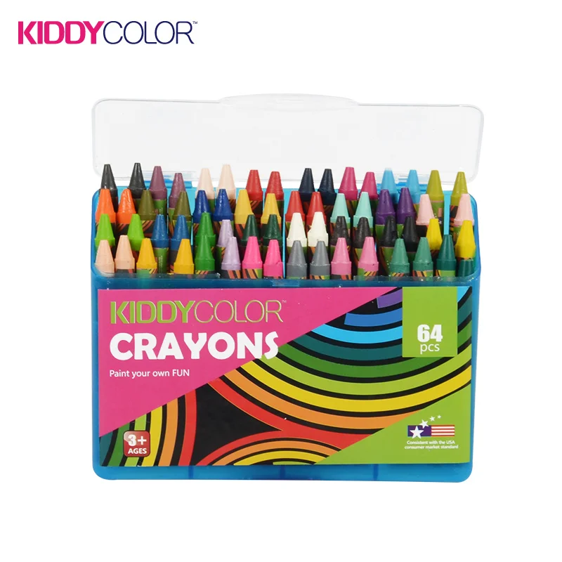 64 colors New children 64 color non toxic non toxic non toxic oil