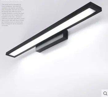 

Bathroom Led Mirror Front Light LED Stainless Steel Wall Mounted Make-up Bathroom Lights AC220V Modern Wall Lamps