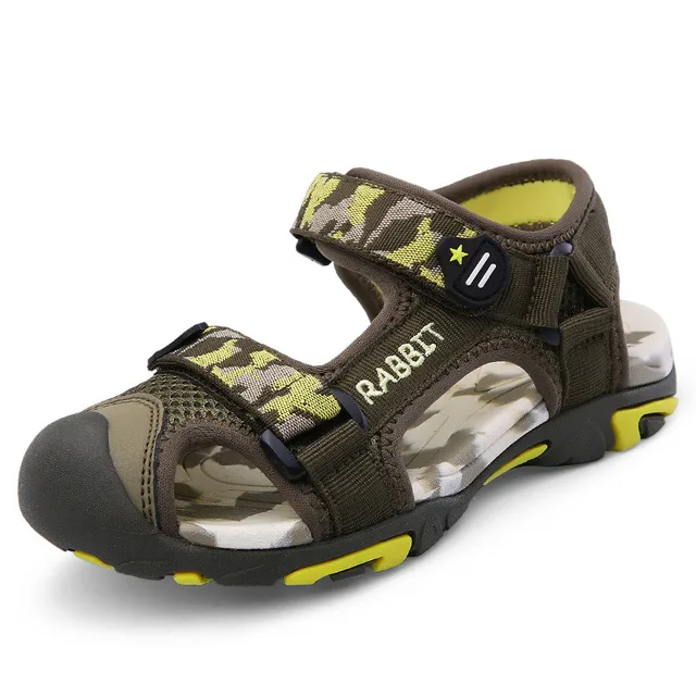 Kids Clic Closed Toe Beach Outdoor Sandals Breathable Cut Out Kids Clic Closed Toe Beach Outdoor Sandals Breathable Cut Out Child Shoes Wear Resistant