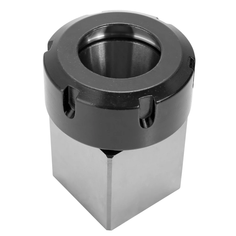 

Meterk ER40 Square Collet Chuck Block Holder CNC Lathe Tool Hard Steel For Lathe Engraving Machine Hole Drilling