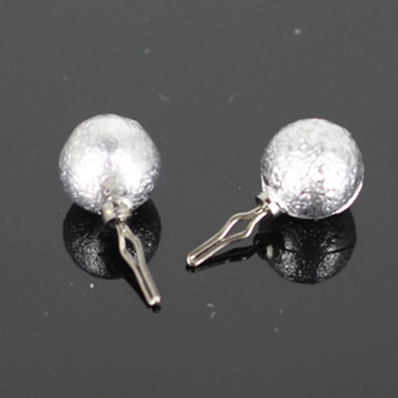 

150PCS TOPIND Drop shot ball weight with Ball Style Lead Drop Shot Weights Hand Poured Ball, Cylinder & Hook Weight Sets