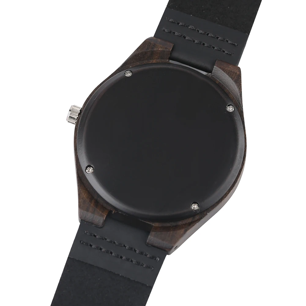 Nature Wood Simple Men Bamboo Watch Cool Casual Genuine Leather Band Strap Wrist Watches Quartz Women Gift Relogio Masculino (5)