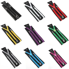 Slim1.5cm модные лучшие продажи 27 цветов Смешанные подтяжки серьга унисекс Эластичные подтяжки тонкие Подтяжки оптом и в розницу