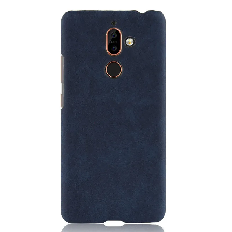 For Nokia 7 plus Case Nokia 7 plus Case PU Leather Hard Plastic Back Cover Phone Case For Nokia7 plus TA-1046 TA-1055 TA-1051 (24)