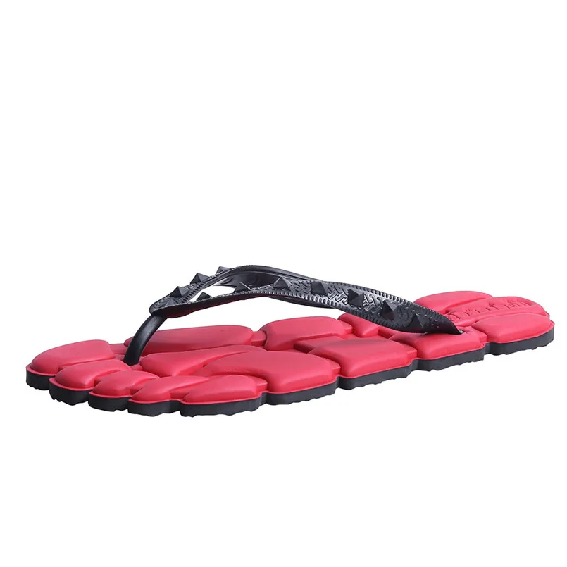 

Men Solid Flat Bath Slippers Summer Sandals Outdoor Slippers New Summer Flip-flop Sandals B1