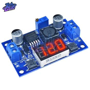 

DC-DC Buck Step Down Module LM2596 DC/DC 4.0~40V to 1.25-37V Adjustable Voltage Regulator With LED Voltmeter