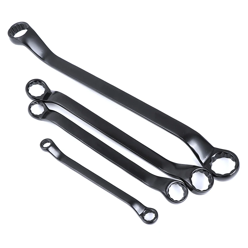 

1pc Ratchet Torque Wrench Tool Set Double Box End Offset Ring Key Set Bend Neck Ratchet Wrenches Spanner Universal Key
