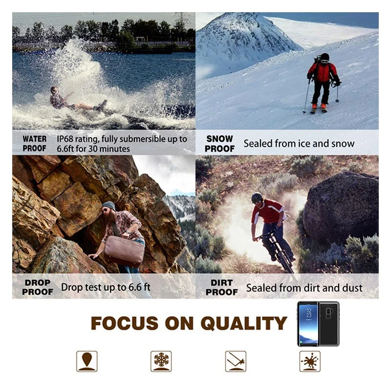 waterproof case for samsung S9plus (25)