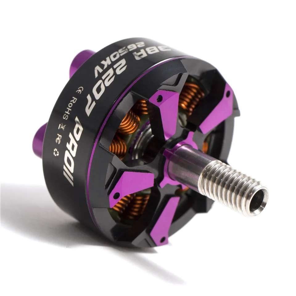 

3BHOBBY 3BR-2207 2207 PROII Brushless Motor 1900KV 2700KV 4S/6S Lipo 50-60A ESC for 200mm-250mm FPV RC Racing Drone Spare Parts