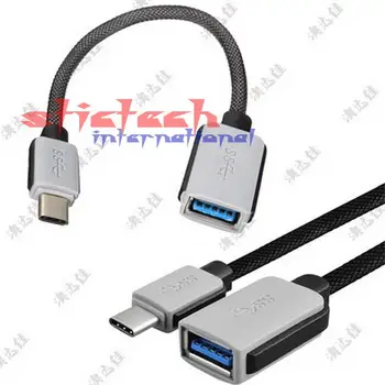 

by dhl or ems 500 pcs Hot selling USB-C 3.1 Type C Male to USB 3.0 Cable Adapter OTG Data Sync Charger Charging