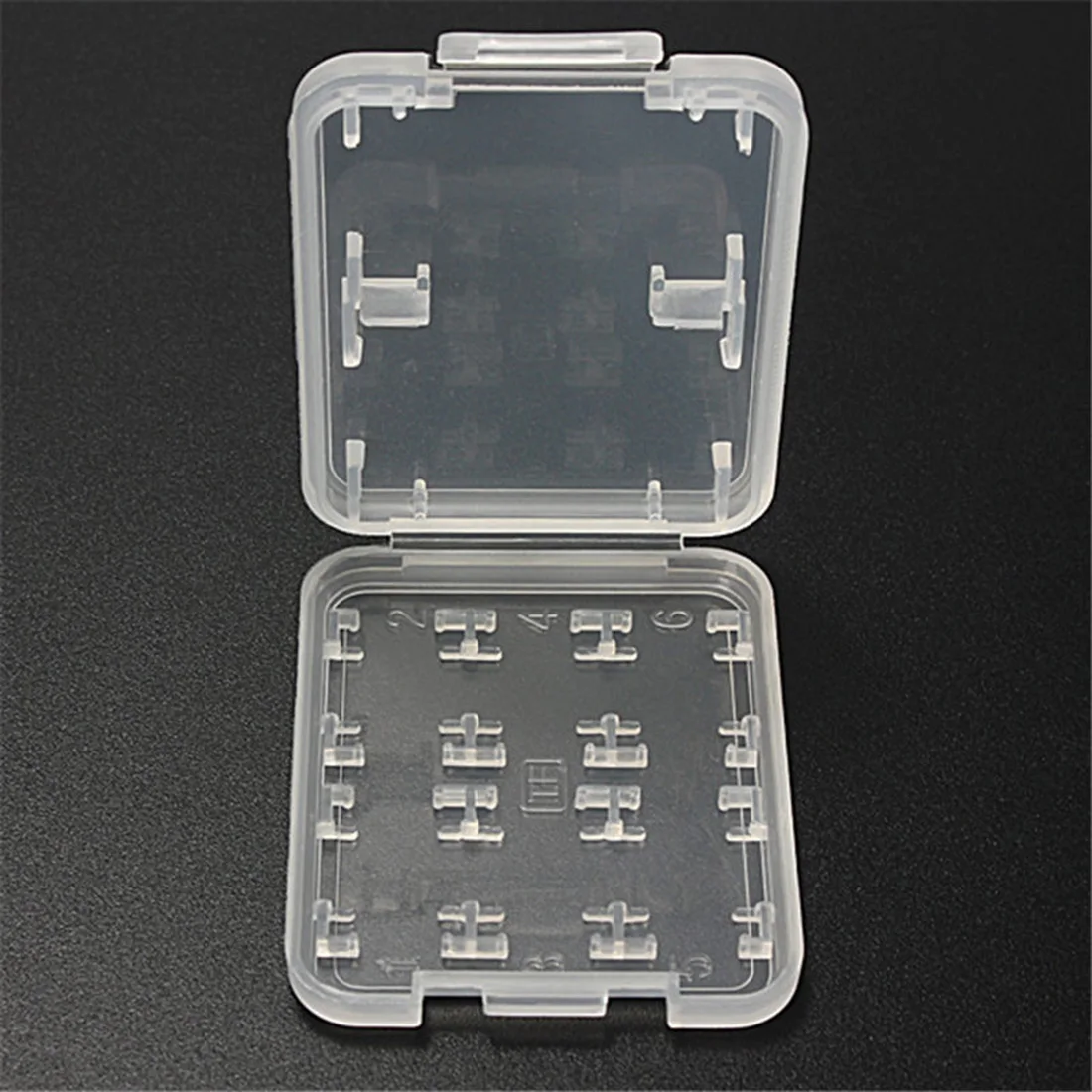 

Etmakit 8 in 1 Memory Card Case Plastic Micro for SD SDHC TF MS Memory Card Storage Case Box Protector