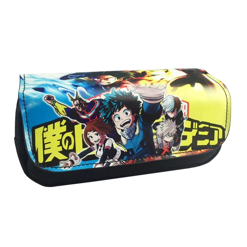 Оптовая продажа косметичка с надписью jump comices Boku no Hero Академия сумка для макияжа
