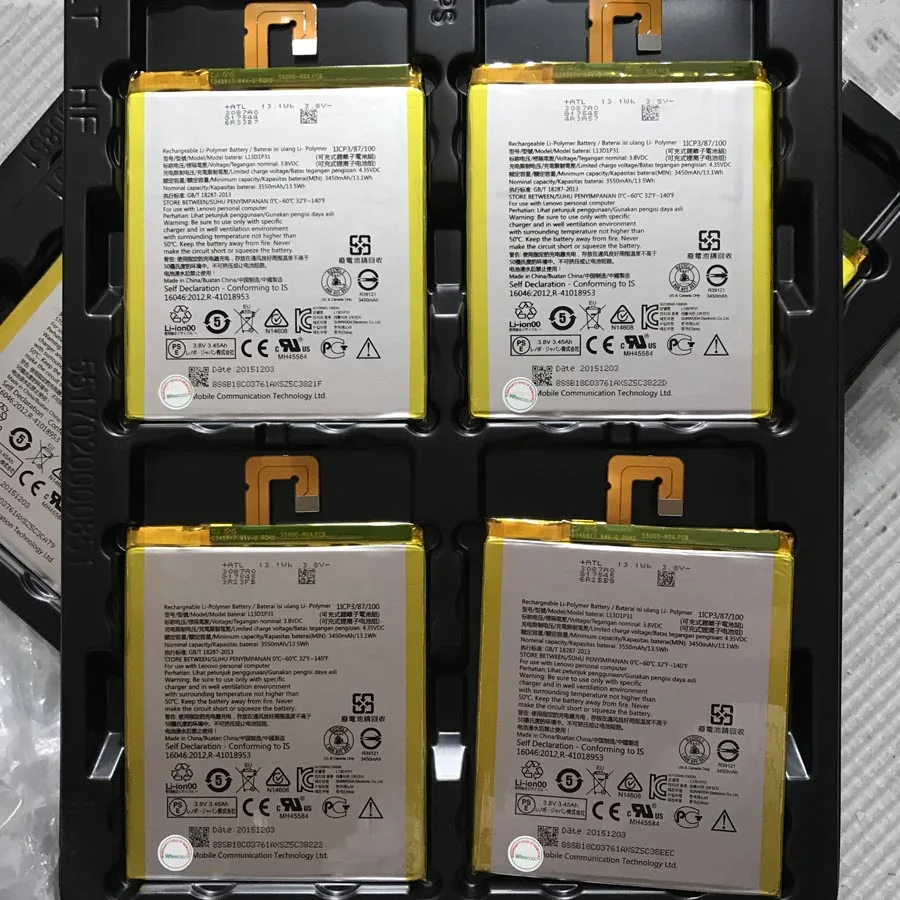 100% новый 3550 mAh L13D1P31 Батарея для lenovo LePad S5000 S5000H Pad A3500 Tablet PC tab 2 A7-30 с отслеживанием