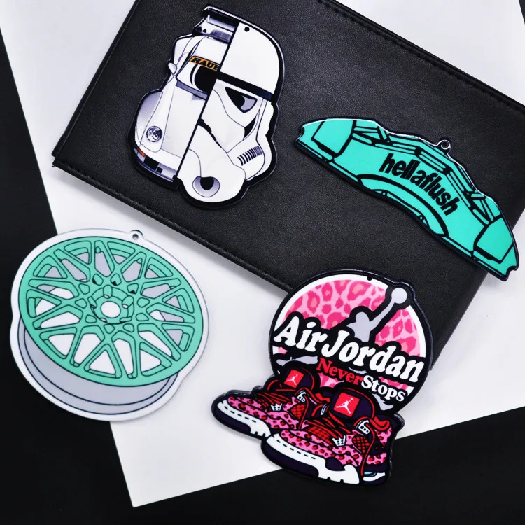 

modified pendant car pendant acrylic pendant rearview mirror American street hip-hop style car pendant