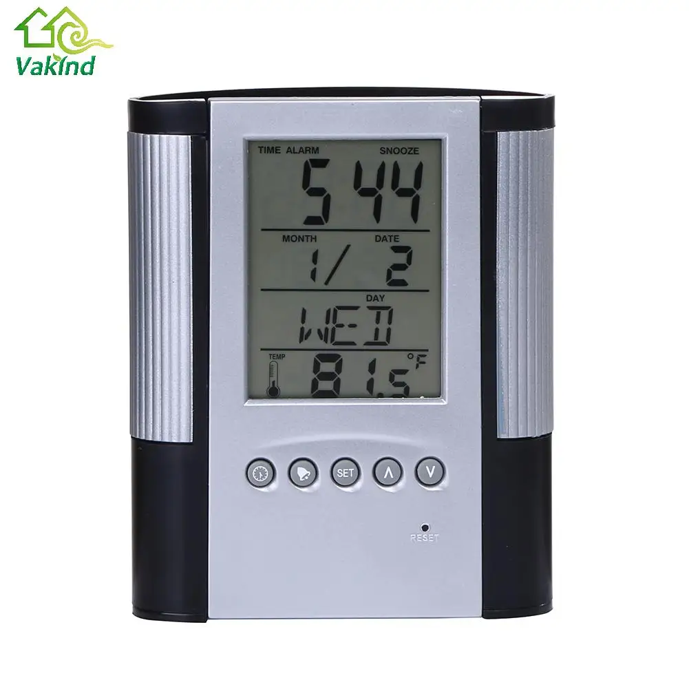 The Latest Modern LCD Display Digital Alarm Clock Multi Function