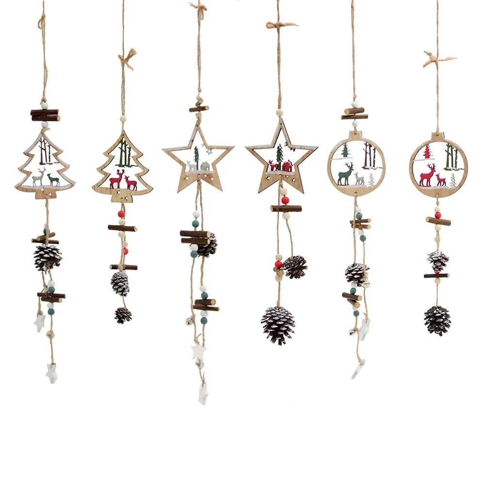 Christmas Tree Pendant Hanging Home Ornament Christmas Decoration Pendant & Drop Ornaments Kerst