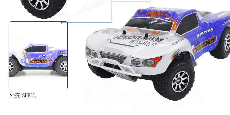 Wltoys A969-B 2,4G 4CH 4WD вал привода RC грузовик высокой Скорость трюк гоночный автомобиль дистанционного Управление супер Мощность внедорожных транспортных средств против A959