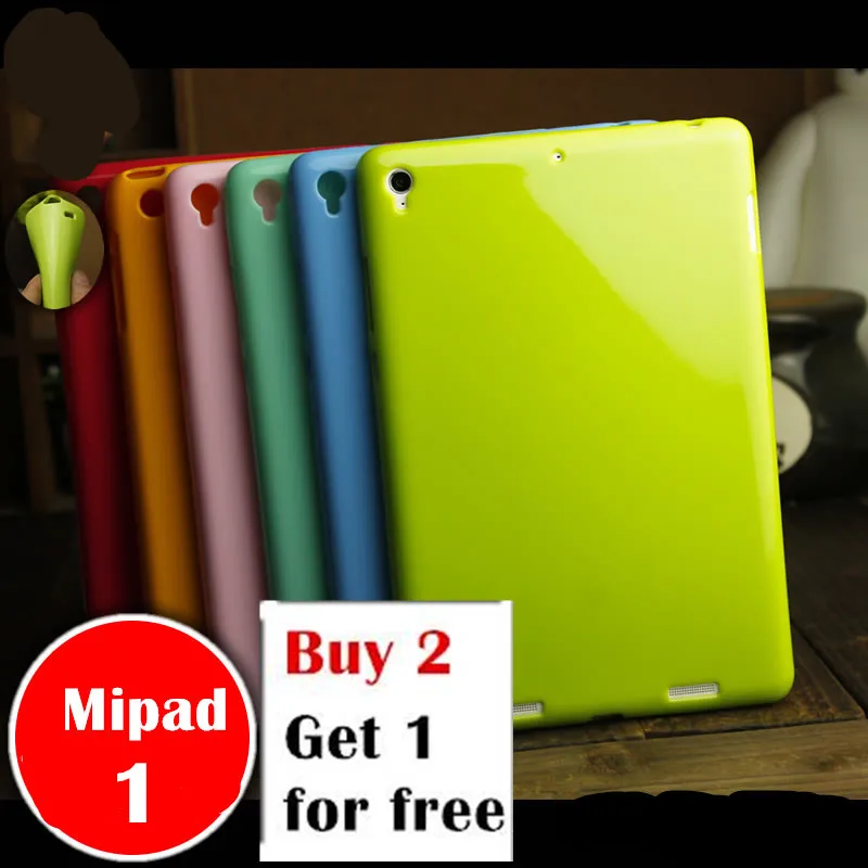 

Mipad1 Colorful Pudding Case For Xiaomi MI PAD Mipad 1 7.9" Tablet case Soft Silicone TPU Back Cover Case