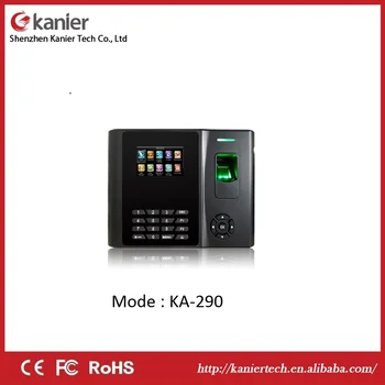 

10000 User 3000 Fingerprint Time Attendance Clock with USB Access Control System Work Code KA290 with ADMS GPRS Wifi Optional