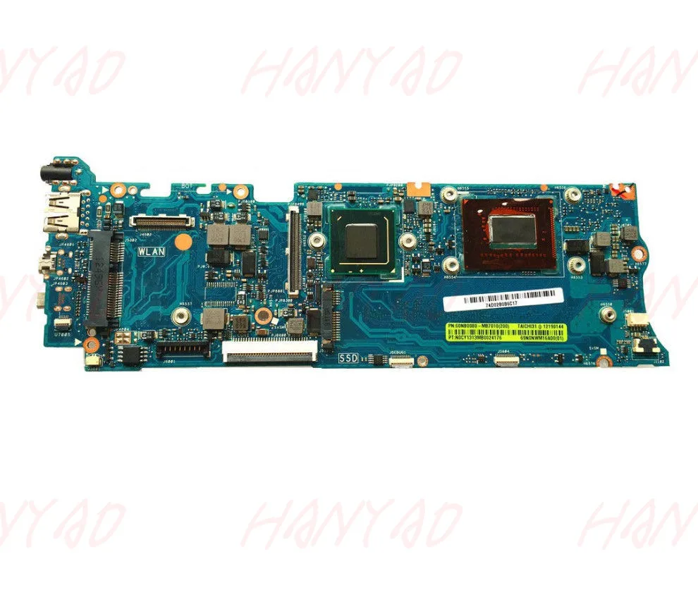  60NB0080-MB7010 for Asus TAICHI31 laptop motherboard i7 cpu 4G DDR3 Free Shipping 100% test ok
