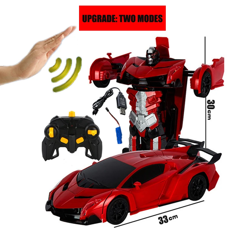 

2019 Hot Selling 1/14 Remote Control Car Gesture Sensor Deformation rc Cars