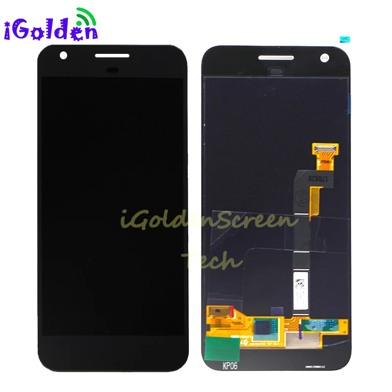 

black white For HTC Google Pixel Nexus S1 LCD Display With Touch Screen Digitizer Assembly Replacement For HTC Google Pixel LCD