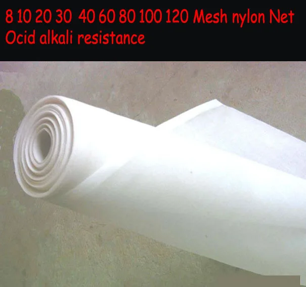 

PE net filter Mesh net Acid alkali resistance fine mesh fabric net water strain 20 40 60 Mesh cultivating breeding net