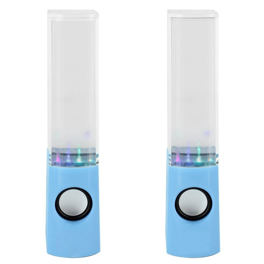 

3.5mm USB Dancing Water Show LED Light Music Fountain Speaker For PC