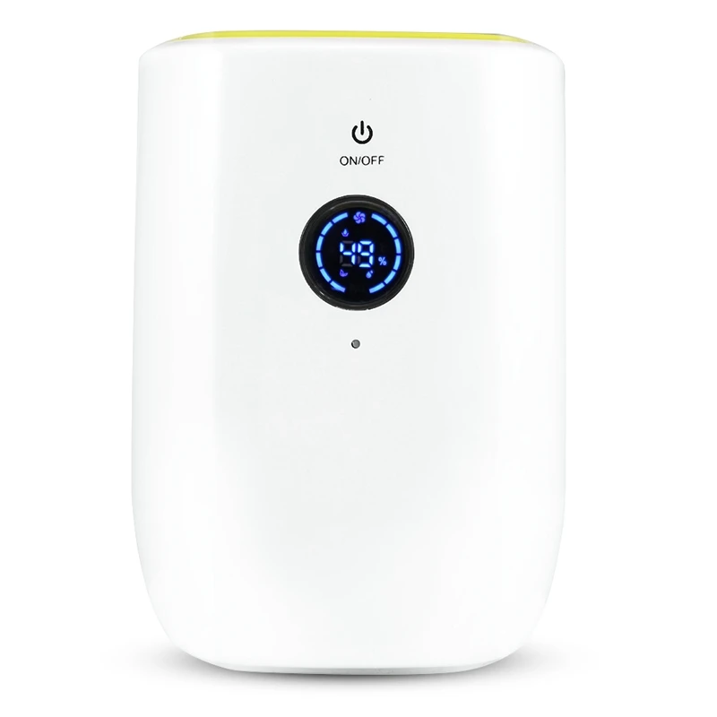 800Ml Electric Air Dehumidifier For Home Portable Moisture Absorbing Air Dryer With Auto-Off And Led Indicator Air Dehumidifier