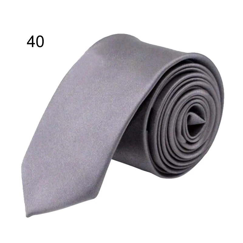 thin neck ties