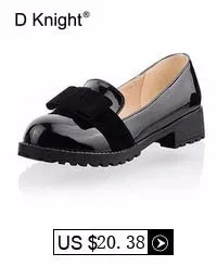 New Round Toe Slip-on Women Loafers Fashion Bow Patent Leather Women Flat Shoes Ladies Casual Flats Big Size 34-43 Women Oxfords