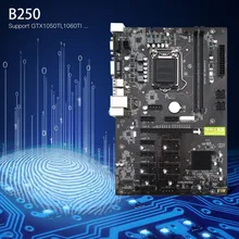 Плата для майнинга B250 добыча эксперт материнская плата видеокарта Интерфейс поддерживает GTX1050TI 1060TI предназначен для криптодобычи