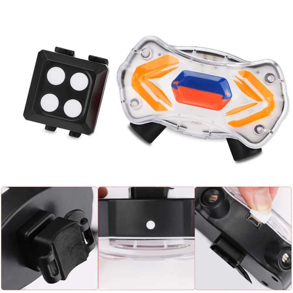 Excellent Bicycle Bike Rear LED Tail Light Wireless USB Remote Control Turn Signals Light RED1 4 Excellent Bicycle Bike Rear LED Tail Light Wireless USB Remote Control Turn Signals Light RED1 4