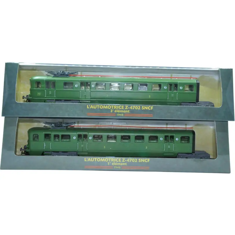 Atlas Train Suit Hot Edition 1: 87 Модель трамвая литья под давлением Z 4702 (2 шт.) пластмассовые