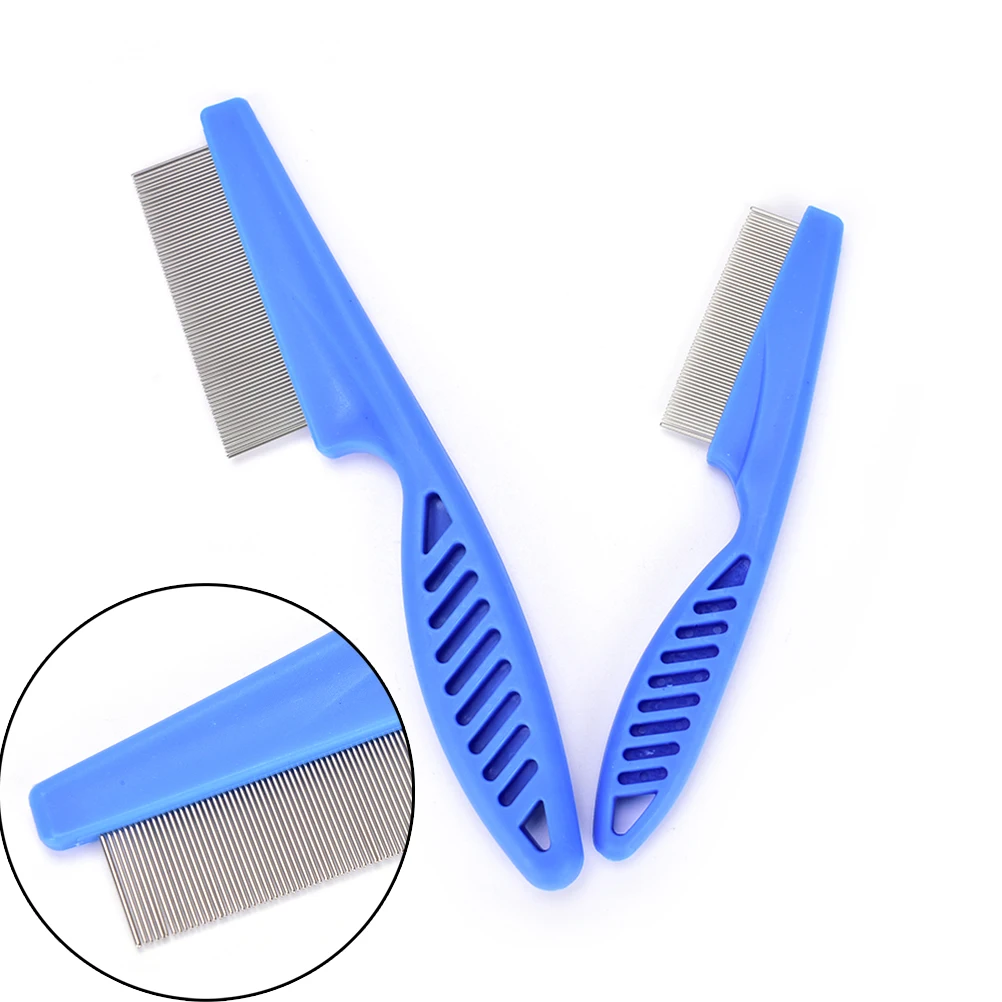 1Pc Pet Dog Comb Hair Shedding Grooming Comb Puppy Cat Stainless Pin