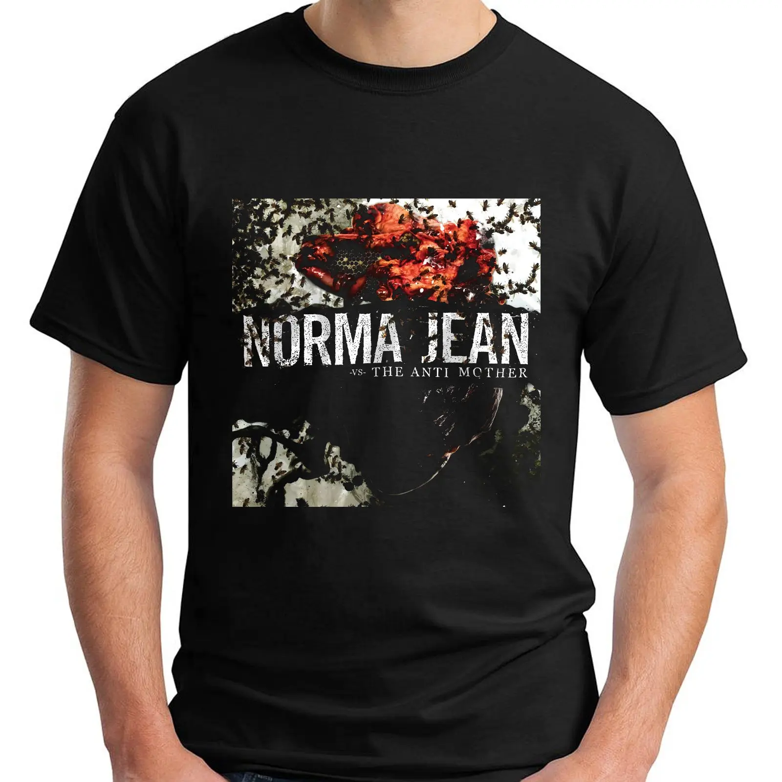 NORMA JEAN The Anti Mother группа Металкор рукав Черная Мужская футболка Размер S 3XL 100% хлопок