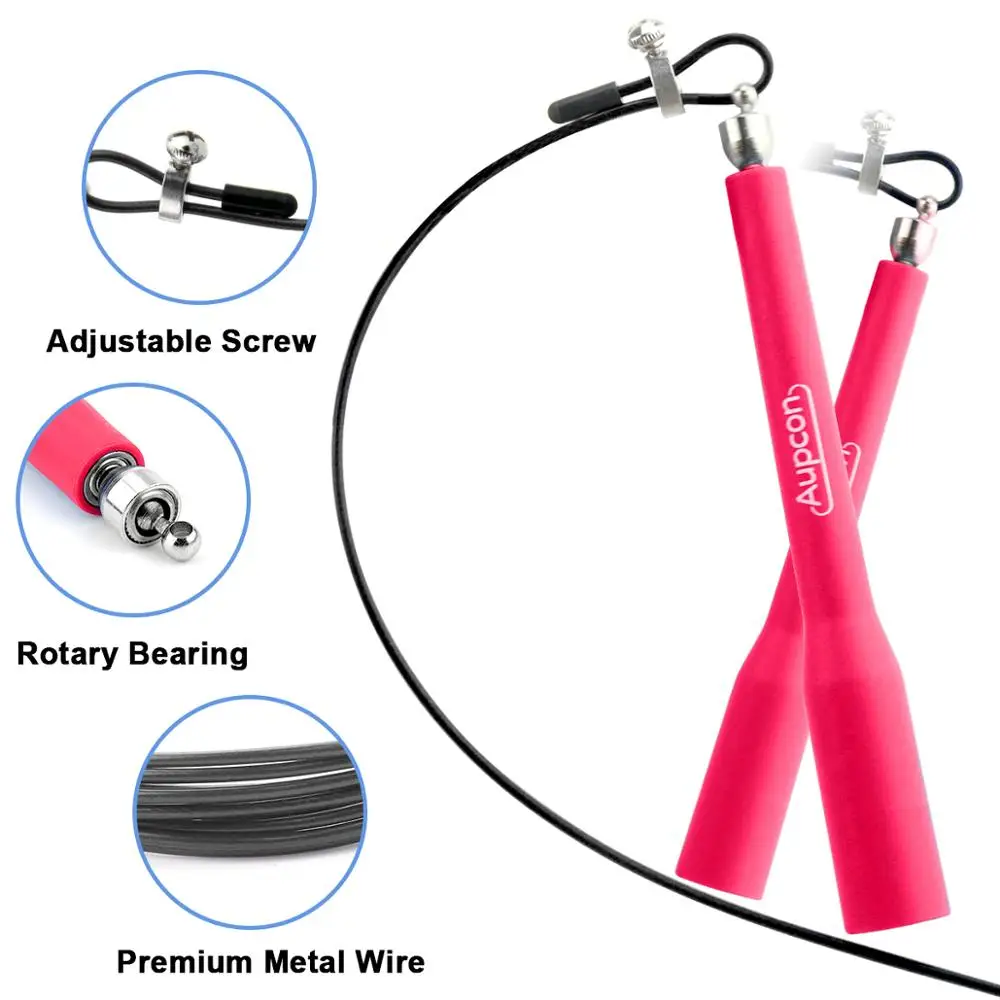 

Speed Jump Rope Ball Bearing Adjustable Training Sport Skipping Fitness Equipment Fitness Skip Workout Training