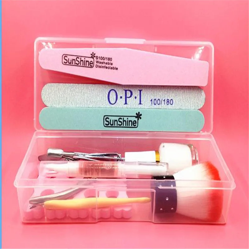 unhas diy manicure arte polonês ferramentas mãos e pés dispositivo enfermagem