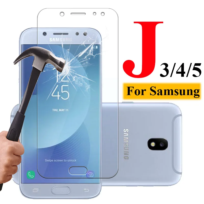 Защитное стекло для экрана Samsung j3 j4 j5 2016 2017 2018 prime plus закаленное защитное j 3 4 5 tremp