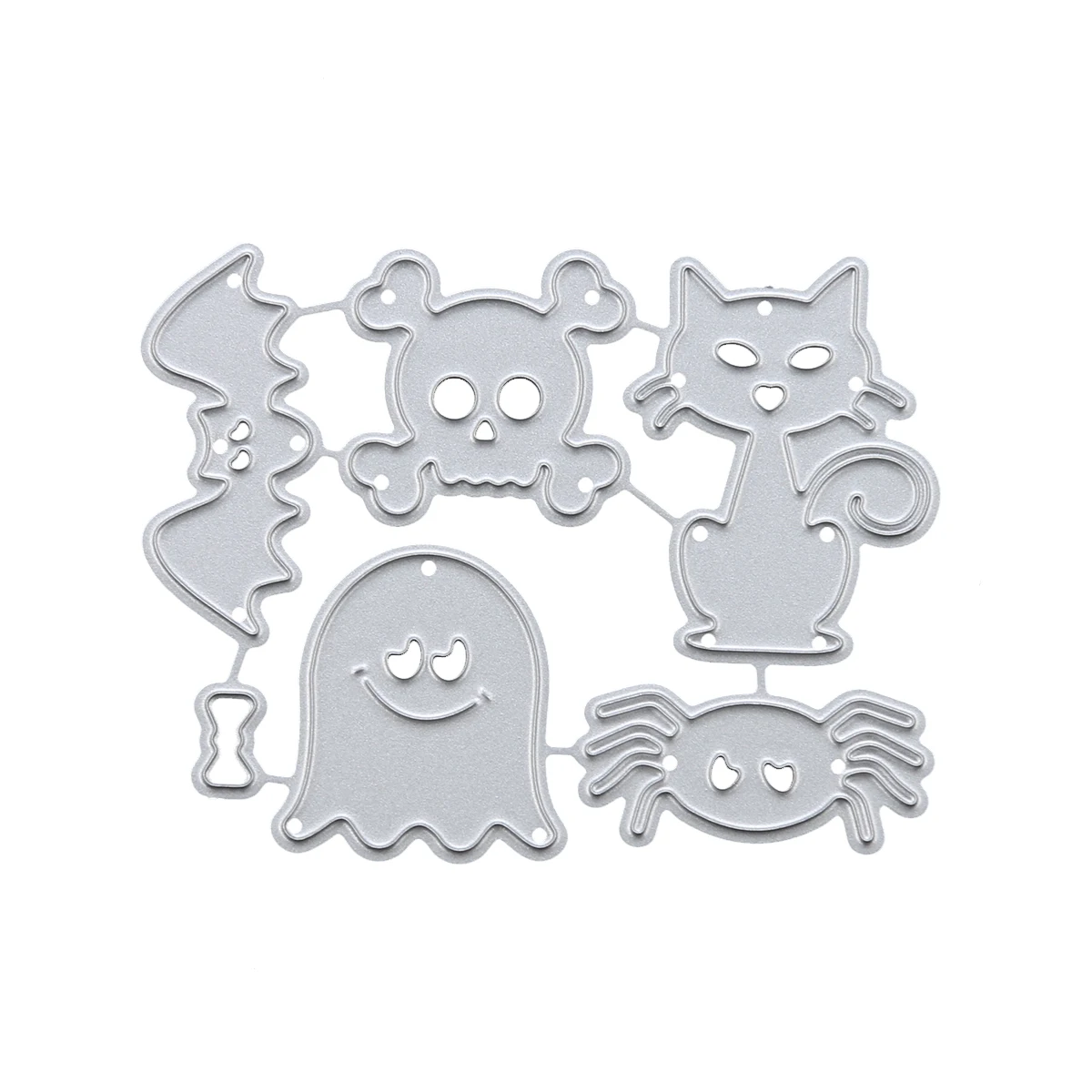 

Halloween Skull Bat Cat Spider Metal Cutting Dies Stencils For DIY Scrapbooking Decorative Embossing Suit Paper Card Die Cutting