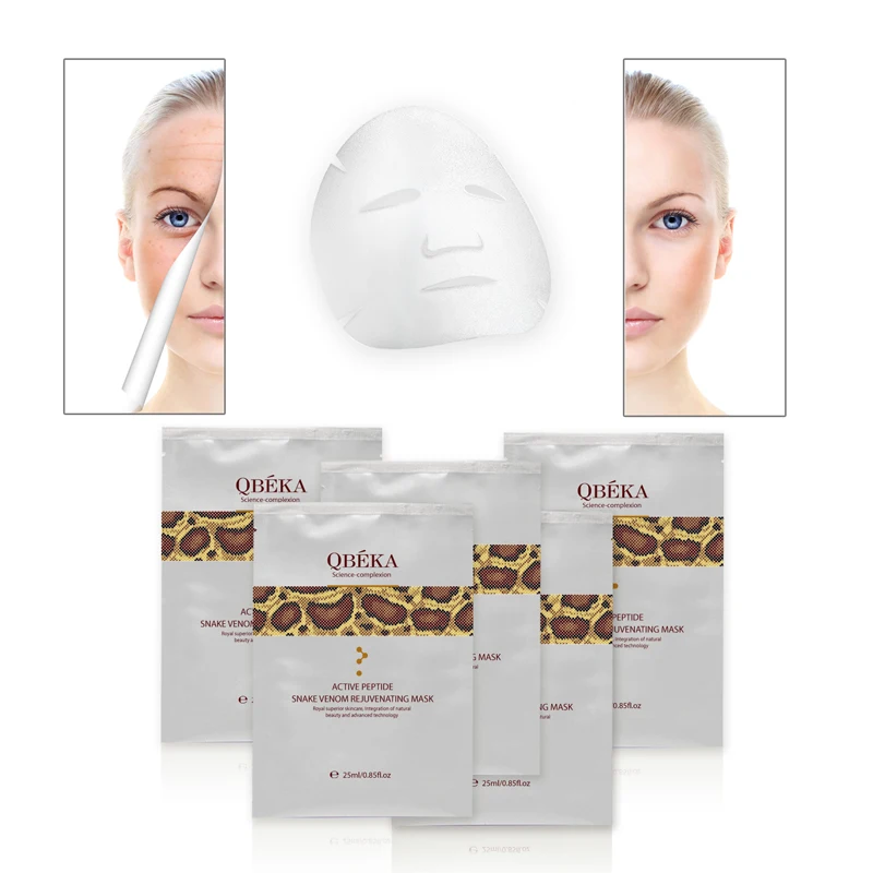PROD 32857315664 12 PCS Best Anti-Wrinkle Facial Mask QBEKA Active
Peptide Snake Venom Rejuvenating Mask Anti-Aging Mask For Women
