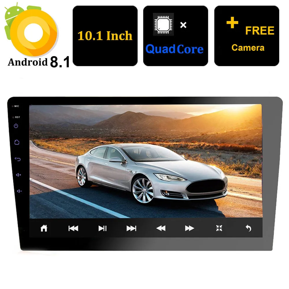 

Android 8.1 7" Car Radio Stereo GPS Navigation Autoradio Car Multimedia Player Bluetooth FM WIFI Quad Core Car MP5 Player